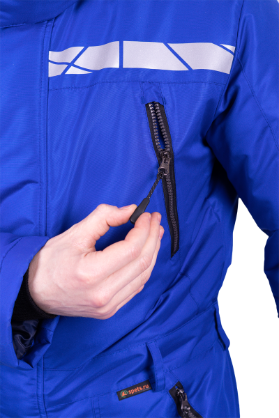 Комбинезон ПИЛОТ зимний (васильковый)