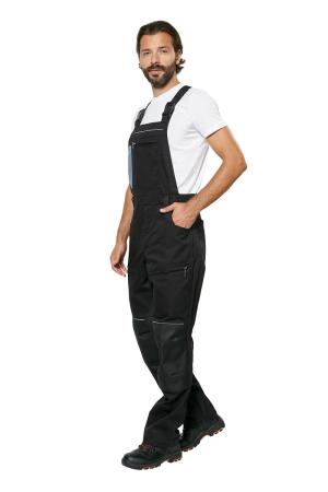 Полукомбинезон ШЕЛБИ (черный/маренго)