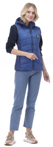 Жилет ХЭДВЕЙ женский зимний (т.синий)