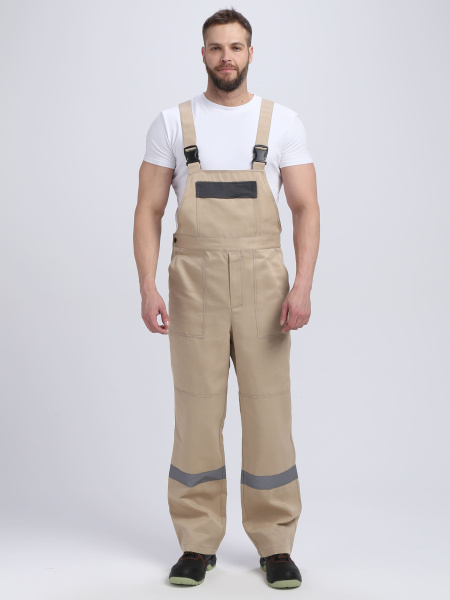 Костюм ЛИГОР-2 СОП с ПК (бежевый/т.серый)