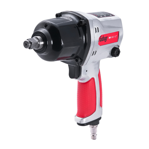 Пневмогайковерт ударный FUBAG IW900 1/2 дюйма + набор головок в кейсе