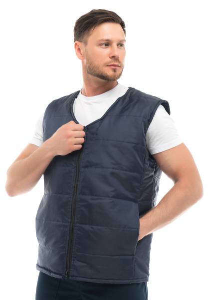 Жилет СТАНДАРТ зимний (т.синий)