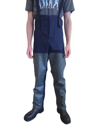 Костюм сварщика ОНИКС СОП 3 кл.защиты с силикон.накладками с БР (т.синий)