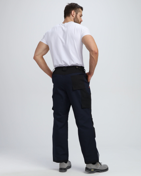 Брюки МИЛАН CH (т.синий/черный)