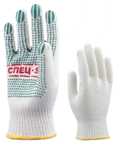 Перчатки х/б с ПВХ Радуга СПЕЦ-SРB