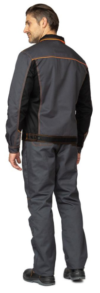 Костюм БРЕНД 1 2020 с БР (серый/чёрный)