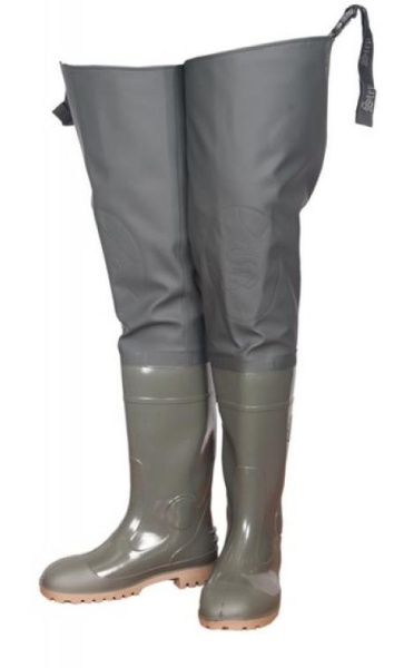 Сапоги рыбацкие STEP В-40 МБС П ПВХ/ВИНИТОЛ с МП (оливковый)