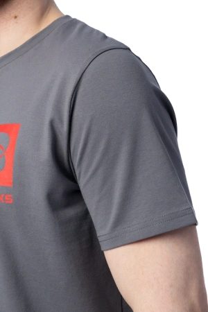 Футболка BRODEKS KS705 (серый)