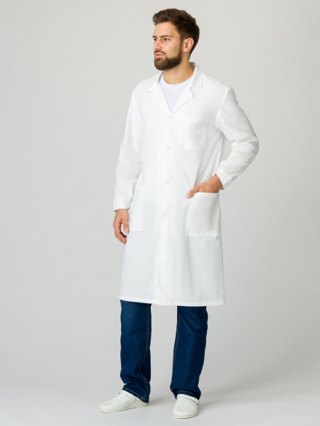 Халат мужской (белый)