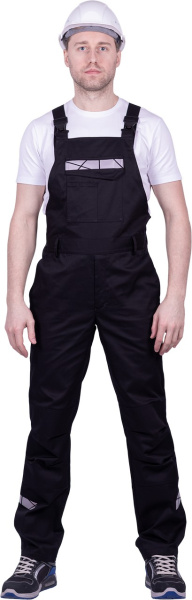 Полукомбинезон СТРОНГ (черный)