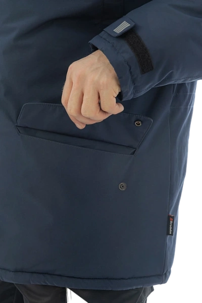 Парка Brodeks KW 204 зимняя (синий)