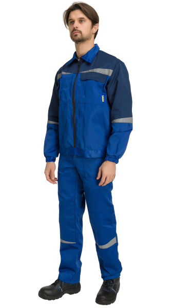 Костюм RONTA KS591 с ПК (т.синий/василек)