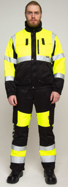 Зимняя сигнальная куртка Dimex 6350