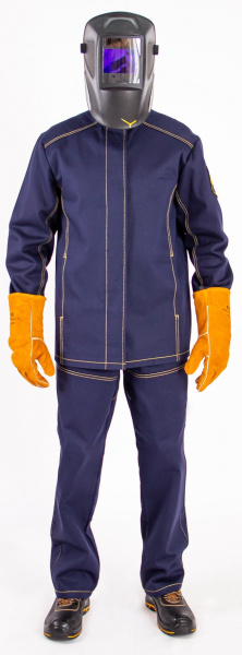 Костюм сварщика ВОЛАТ-У с БР 2 класс (синий)