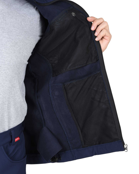 Куртка софтшелл СИРИУС-АЗОВ (синий)