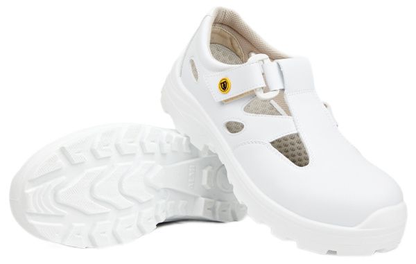 Полуботинки АЛМИ ПАТРИОТ 80302-3-2-203586 ПУ антистат с КП (белый)