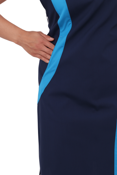 Униформа ВИНТАЖ (т.синий/голубой)