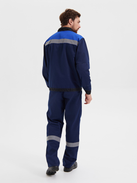 Костюм КОРПУС с БР (синий/черный/василек)