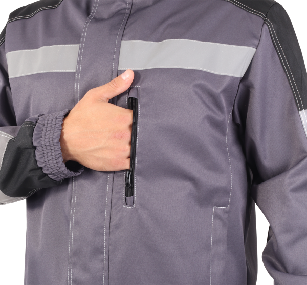 Костюм РОУД с ПК (серый/чёрный)