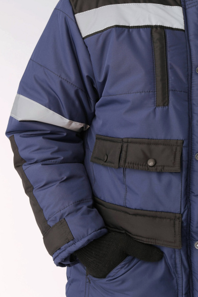 Костюм БЕРКУТ зимний с ПК (т.синий/черный)