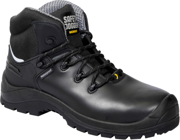 Ботинки Х430 ПУ/резина кожа с КП и КС (черный)