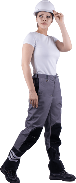 Брюки ЭДВАНС женские (серый/т.серый/черный)