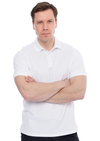 Рубашка поло BRODEKS KS721 (белый)