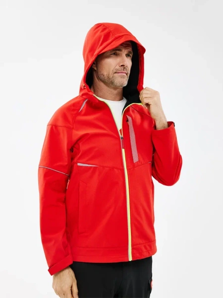 Куртка SOFTSHELL TRUD TECHNO 2603 (красный)