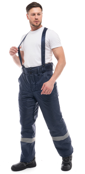 Брюки СТАНДАРТ оксфорд с СОП (т.синий)