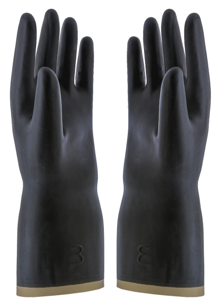 Перчатки КЩС тип 2 (черный)