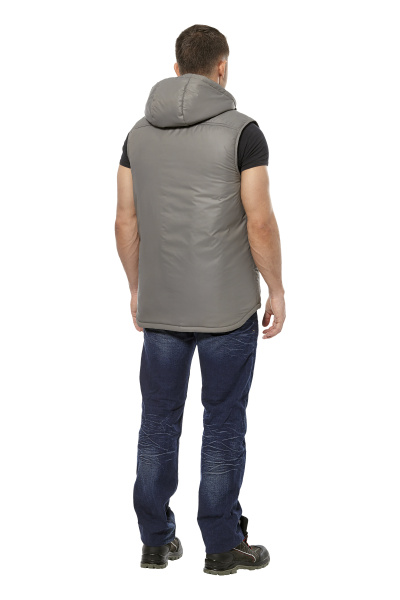 Жилет УНИВЕРСАЛЬНЫЙ зимний (серый/неоновый)