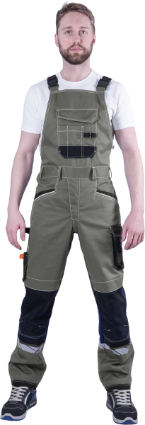 Полукомбинезон КОРПОРАЦИЯ (хаки/черный)