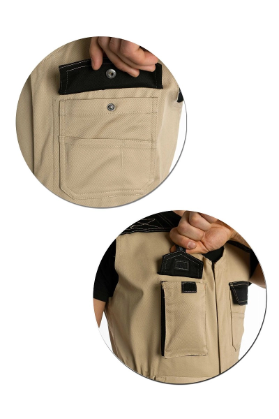 Полукомбинезон FORT W (бежевый/черный)