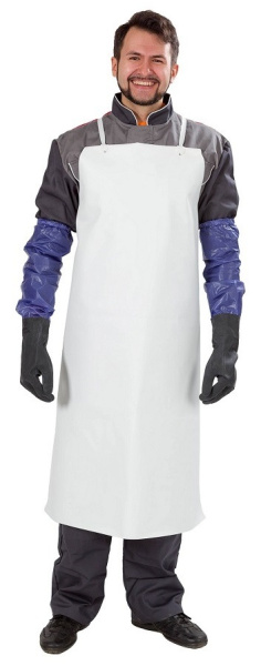 Фартук ПВХ ЩИТ-2 КЩС до 80% уплотненный 86x130см (белый)