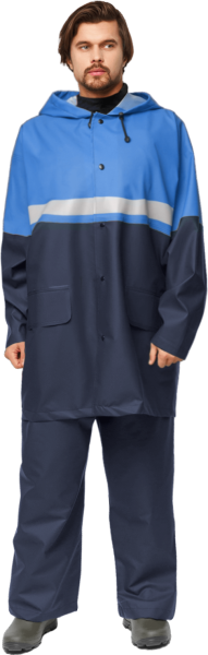 Костюм НЕПТУН влагозащитный (васильковый/т.синий)