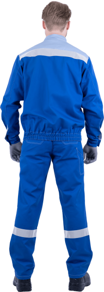 Костюм РАЦИОНАЛИЗАТОР с ПК (василёк/серый)