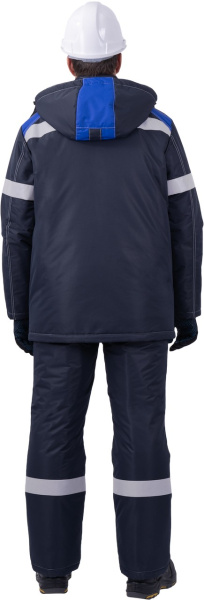 Костюм СТАРАТЕЛЬ ИМПОРТ зимний с БР (синий/василёк)