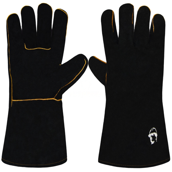 Краги РОСМАРКА 1403 с подкладкой 35см (черные)