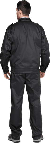 Костюм ОХРАНА с БР (черный)