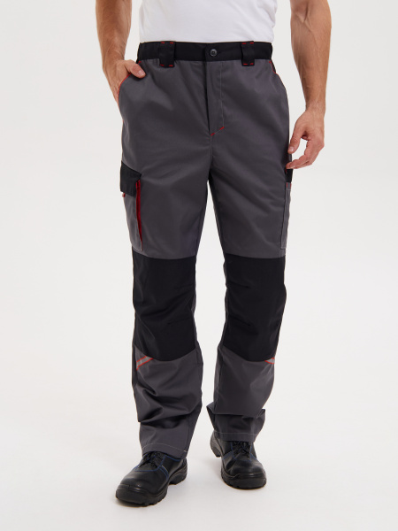 Костюм КОСТА с БР (серый/чёрный/красный)