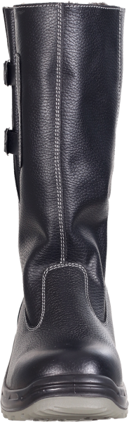 Сапоги TURBO ПУ/нитрил высокие с КП и КС нат.мех (черный)