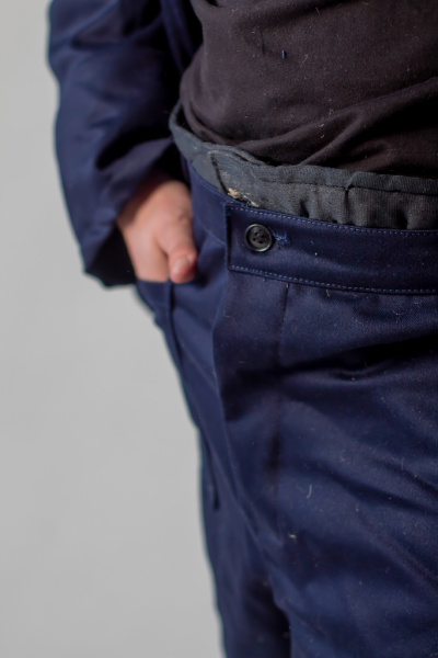 Костюм сварщика зимний тк. Велдшилд 450 с накладками с БР