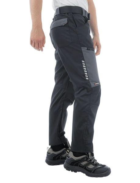 Брюки BRODEKS KS 334 (серый/черный)