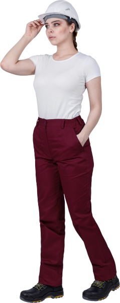 Костюм ОПЕРАТОР женский с БР (бордовый)