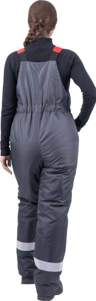 Костюм РОУД женский зимний с ПК (т.серый/красный)