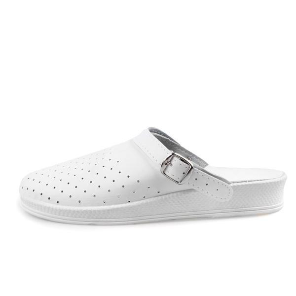 Сабо STEP 10-12-2  иск.кожа (белый)