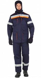 Костюм летний 30 кал/м2,  усиленный из огнезащитной ткани Banwear (куртка/брюки)