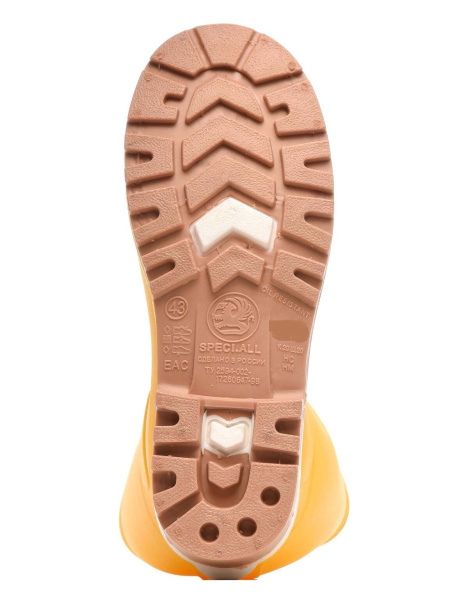 Сапоги SPECI.ALL WORKER 189/3-00 ПВХ женские (желтый/белый/бежевый)
