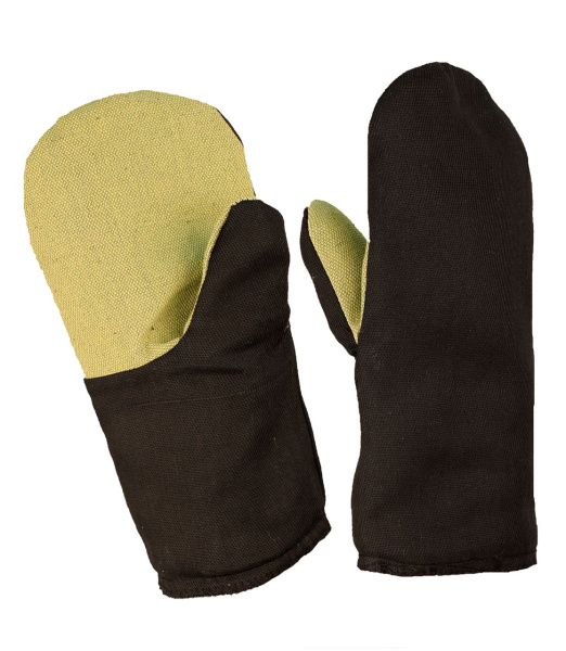 Рукавицы утепленные с брезентовым наладонником