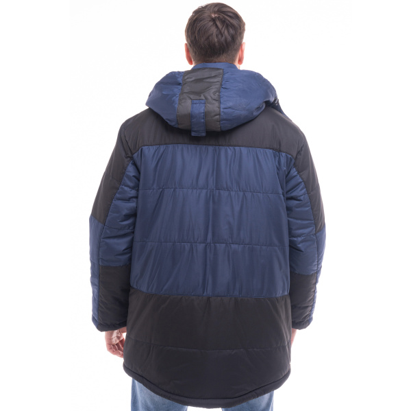 Куртка СИТИ зимняя (т.синий/чёрный)